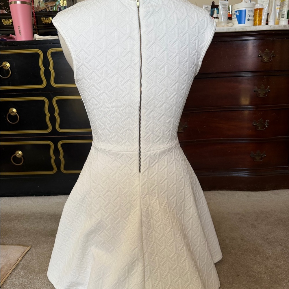 Alt B White Mini Dress - Picture 2 of 4